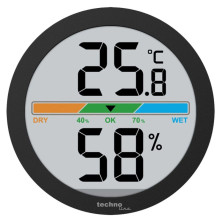 Термогигрометр Technoline WS9418 Black (WS9418)