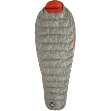 Спальник Big Agnes Pluton UL 40 (850 DownTek) Regular gray/pumpkin - Left Zip