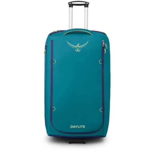 Сумка на колесах Osprey Daylite Wheeled Duffel 115 blue spikemoss/alkaline - O/S - синий/бирюзовый