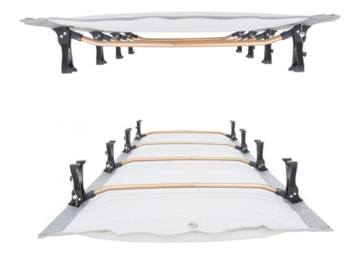 Раскладушка KingCamp Ultralight Air Camping Cot (KC3990) LIGHTGREY