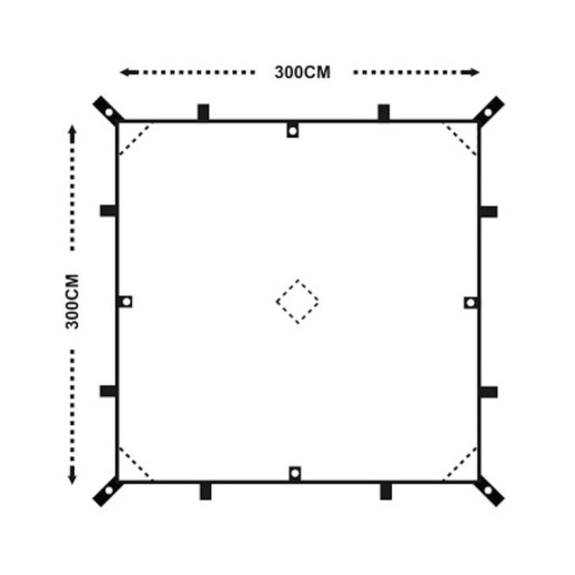 Тент Travel Extreme 3x3 м