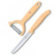 Набор кухонный Victorinox SwissClassic Paring Set (нож, овощечистка Tomato and Kiwi) оранжевый