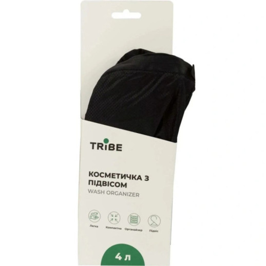 Косметичка Tribe Wash Organizer с подвесом T-IZ-0019-black