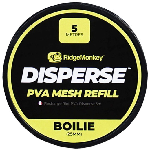 Пва-сетка RidgeMonkey Disperse PVA Mesh Refill Boilie 5m 25mm