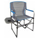 Складной стул Highlander Compact Directors With Side Table Grey