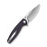 Нож складной туристический Sencut Vyrce (8.9 см) D2 / Canvas Micarta фиолетовый