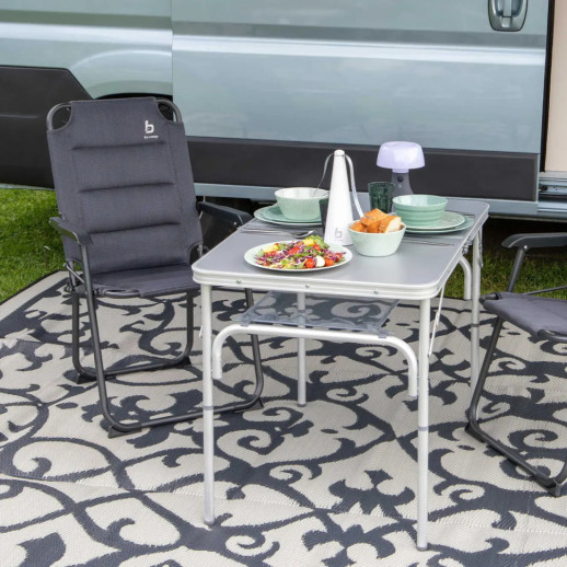 Стол Bo-Camp Premium 120x60 cm Grey (1404421)