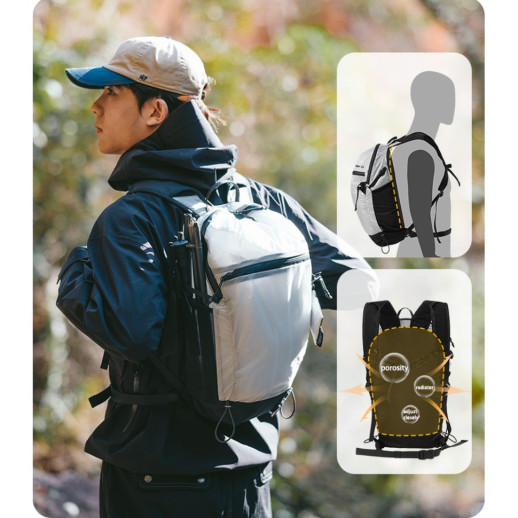 Рюкзак ультралегкий Naturehike CNK2300BB012, 15 л, белый