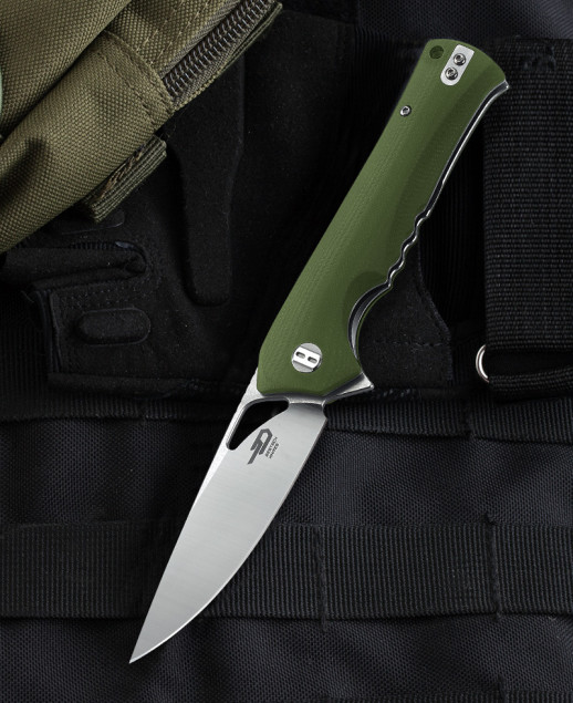 Складной нож Bestech Knives MUSKIE, зеленый