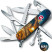 Складной нож Victorinox HUNTSMAN DESIGN Солнечная волна