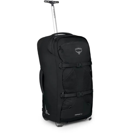 Сумка на колесах Osprey Farpoint Wheeled Travel Pack 65 black - O/S - черный
