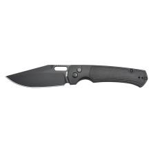 Нож Artisan Revel Black Blade AR-RPM9, FRN black