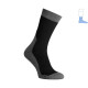 Компрессионные носки защитные демисезонные Protector MidDry+ серо-черные L 44-47