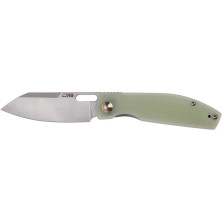 Нож CJRB Ekko, AR-RPM9 Steel, G-10 natural green