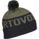 Шапка Ortovox BOBBLE KNIT BEANIE dark wild herbs - темно-зеленый