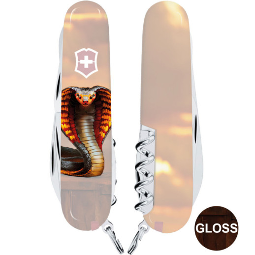 Складной нож Victorinox CLIMBER ZODIAC Пламенная кобра 1.3703.Z4250pk