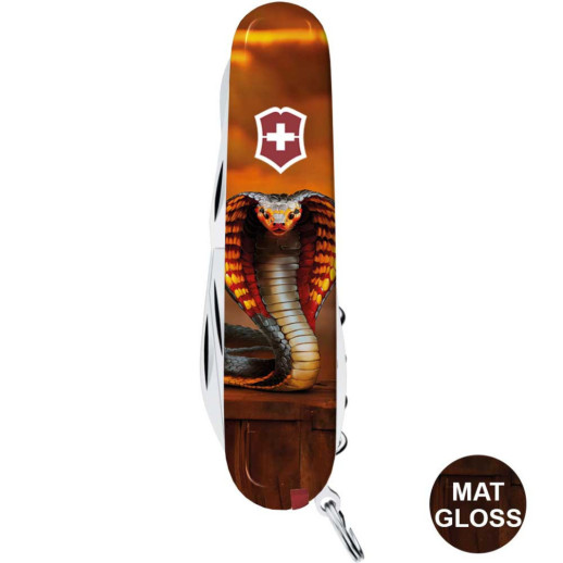 Складной нож Victorinox CLIMBER ZODIAC Пламенная кобра 1.3703.Z4250pk