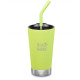 Термостакан тамблер с соломинкой Klean Kanteen Insulated Tumbler Juicy Pear 473 мл