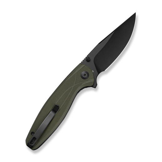 Нож складной туристический Sencut Vyrce (8.9 см) D2 / G10 оливково-зеленый