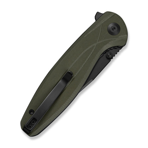 Нож складной туристический Sencut Vyrce (8.9 см) D2 / G10 оливково-зеленый