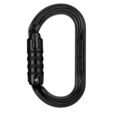 Карабин стальной Petzl OXAN triact-lock steel black