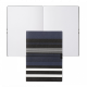 Блокнот для заметок A6 Hugo Boss Storyline Stripes - синий