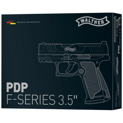 Пневматический пистолет Umarex Walther PDP F-Series 3.5" BLK кал.4,5мм