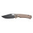 Нож Artisan Revel Black Blade AR-RPM9, FRN brown