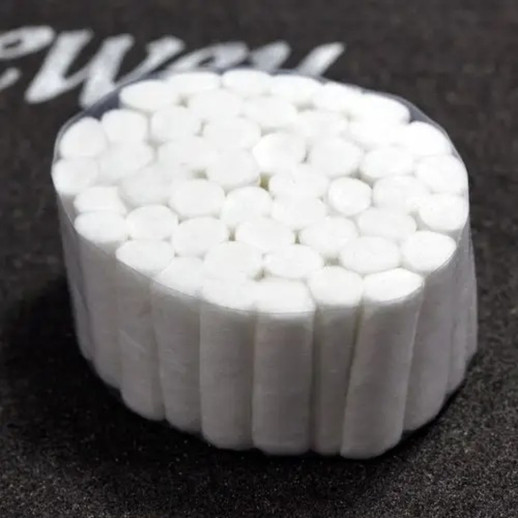 Патч Dewey для очистки патронника. 3/8"x1-1/2". Хлопок. 50 шт