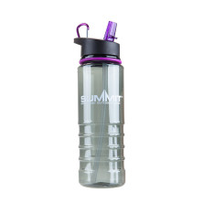 Бутылка Summit Tritan Bottle с соломинкой и карабином фиолетовая 700 мл