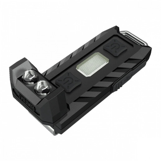 Фонарь наключный многофункциональный Nitecore THUMB LEO (1LED + UV LED, 45 люмен, 3 режима, USB)