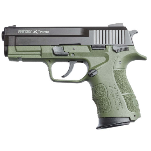 Пистолет стартовый Retay XTreme 9мм olive (T570802G)