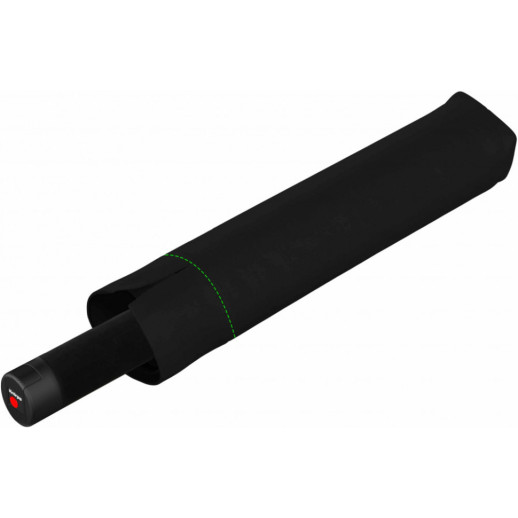 Зонт Knirps U.090 Neon Black Мех / Складной / 8спиц / D128x38см