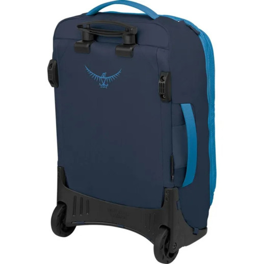 Сумка на колесах Osprey Transporter Wheeled Carry-On 38L blue flame/nocturnal blue - O/S - синий