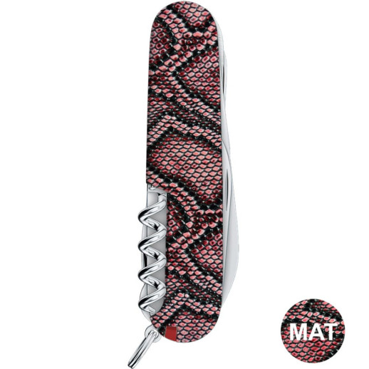 Складной нож Victorinox HUNTSMAN DESIGN Принт Кожа питона 1.3713.R2200pk