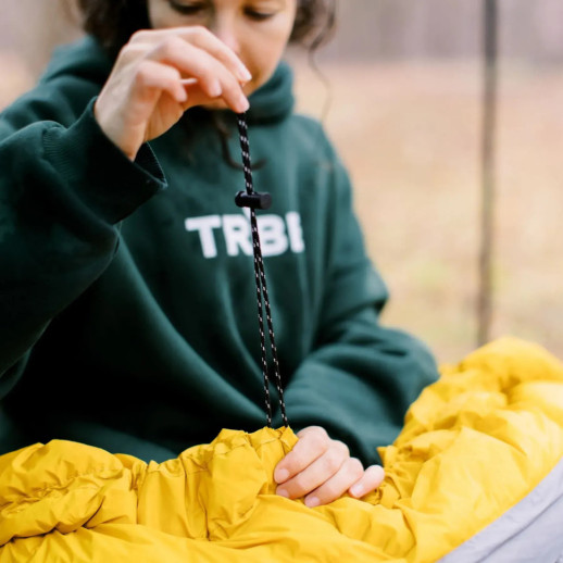 Спальный мешок Tribe Down 400 Regular пуховой T-CH-0007-grey-L