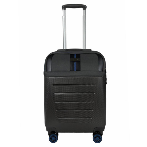 Чемодан Semi Line 20" (S) Dark Brown/Blue Line (T5736-1)