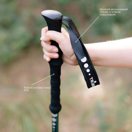 Треккинговые палки Tribe Trekking Pole Alu T-ME-0026-ocean