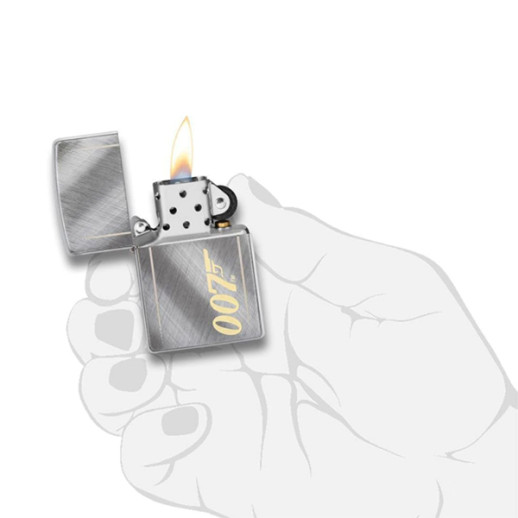 Зажигалка Zippo 28182 Bond BT 7 Gun Logo (29775)