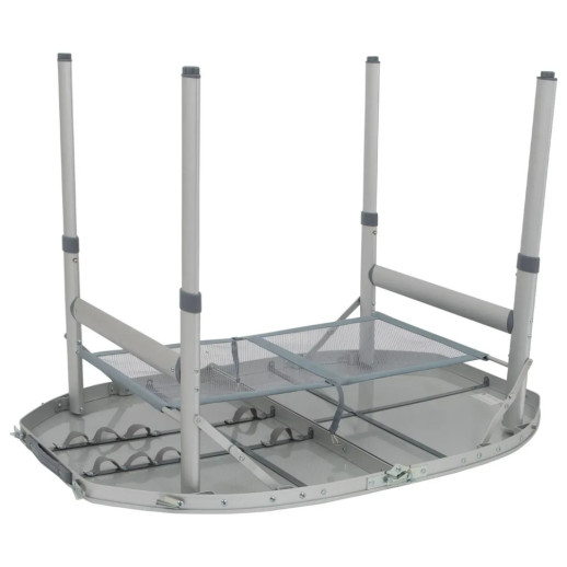 Стол Bo-Camp Premium Oval 100x70 cm Grey (1404424)