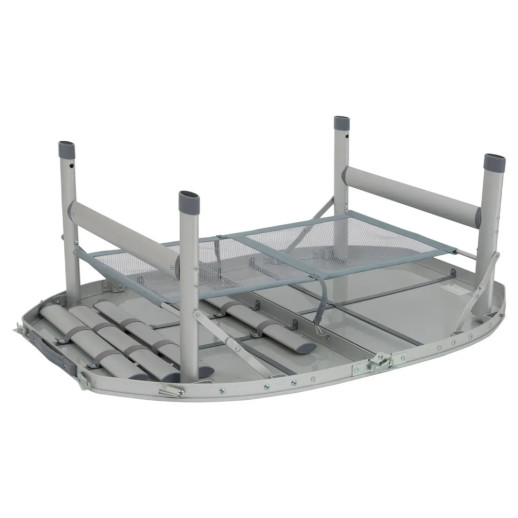 Стол Bo-Camp Premium Oval 100x70 cm Grey (1404424)