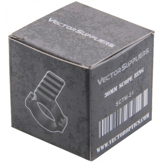 Кольцо Vector Optics на оптические прицелы 30 мм с планкой Пикатин сверху