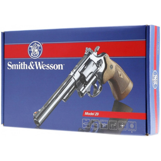 Пневматический револьвер Umarex Smith & Wesson M29 3" кал.4,5мм