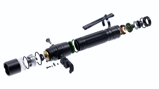Фонарь ручной Fenix PD36R (без серийного номера, в комплекте только кабель)