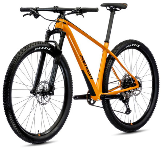 Велосипед Merida 2021 big.nine 5000 m(17) black/orange