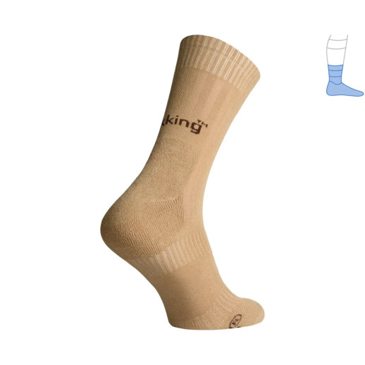 Трекинговые носки Protector MidLight летние бежевые Койот M 40-43