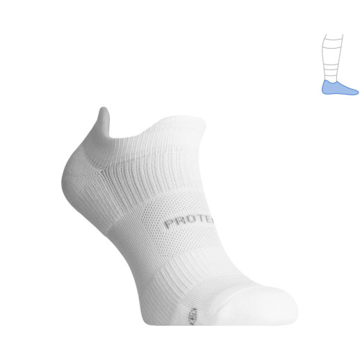 Функциональные носки Protector LowDry летние белые S 36-39