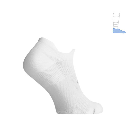 Функциональные носки Protector LowDry летние белые S 36-39