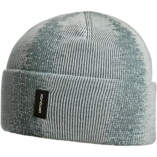 Шапка Ortovox NICHOLSON RIB BEANIE grey ice - серый