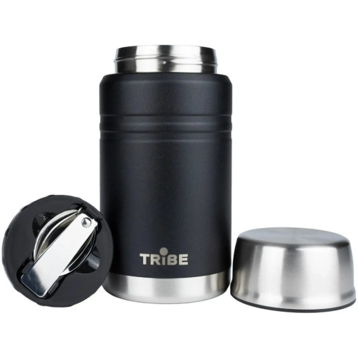 Термос Tribe Food Jar пищевой 0,7л T-DE-0023, black